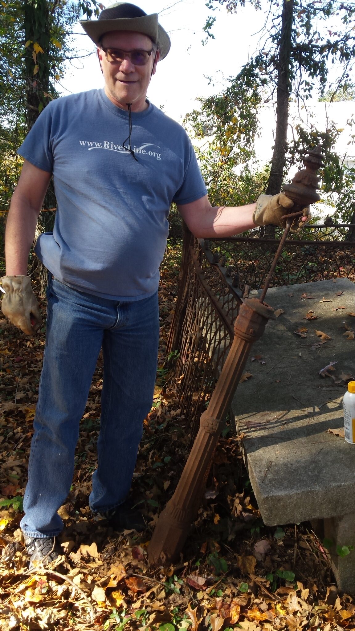 Mark Cearfoss at Collins-Loyd Cemetery