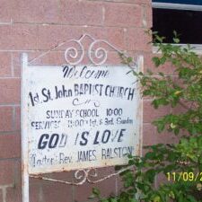 First St. John's Baptist Church  Cemetery